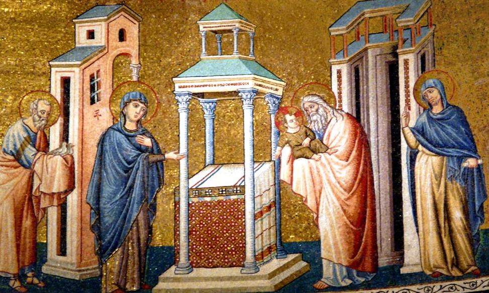 Великий двунадесятый праздник Сретения Господня.